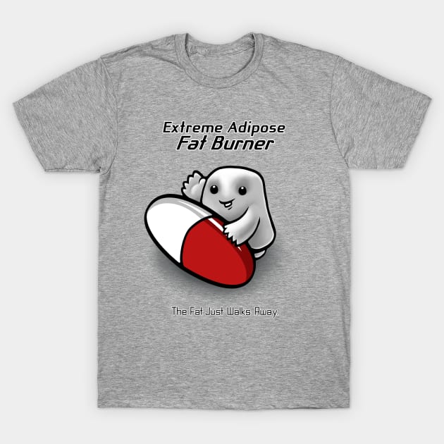 Extreme Adipose Fat Burner T-Shirt by jellysoupstudios